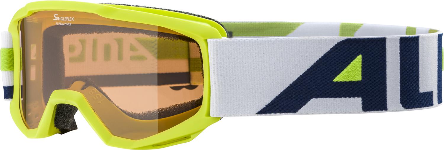 ALPINA Piney Skibrillen ALPINA lime matt -