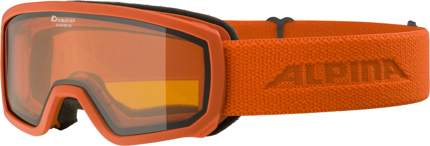 ALPINA Kinder SCARABEO JR. DH Skibrillen ALPINA pumpkin matt -