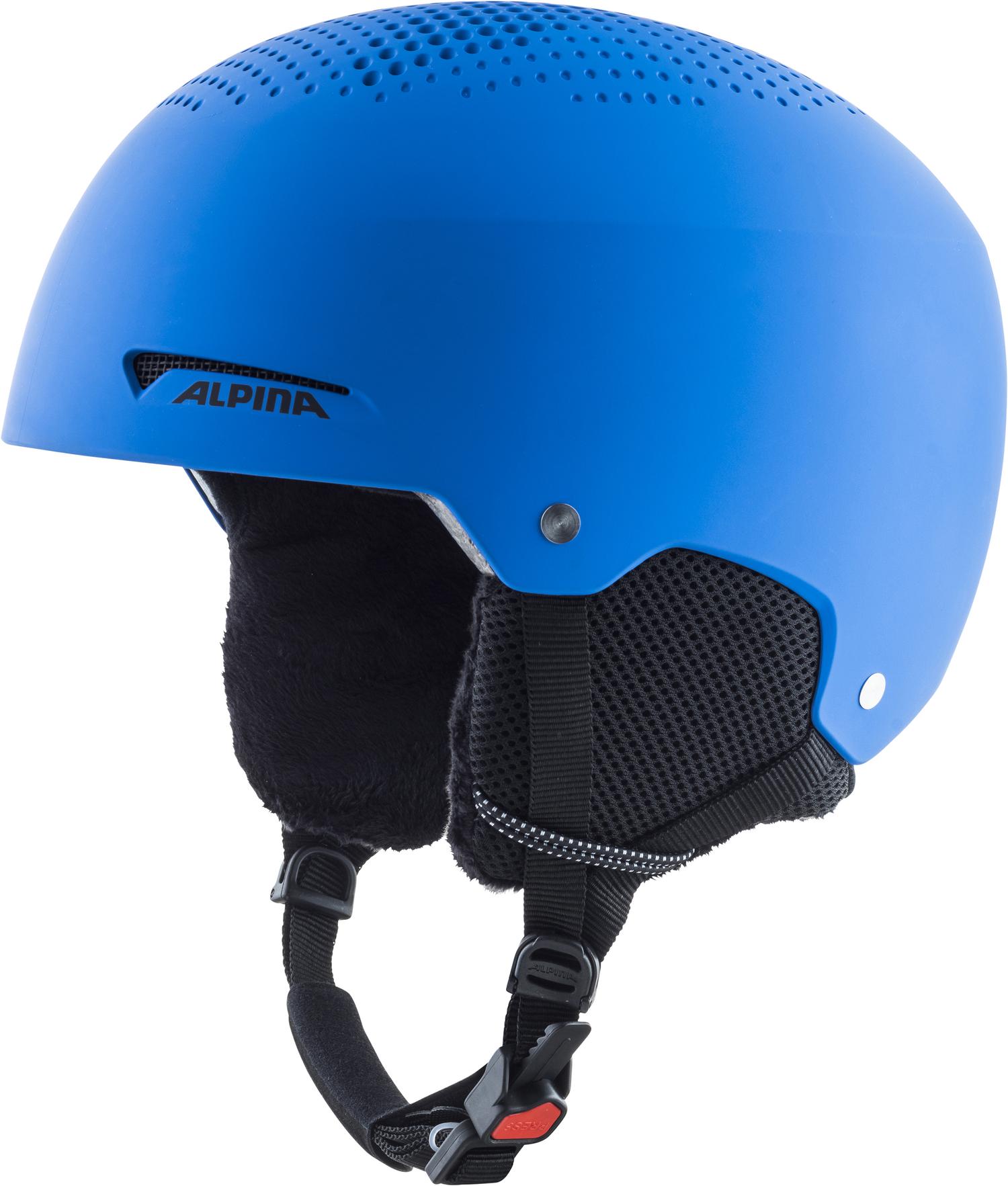 ALPINA Kinder Helm ZUPO Skihelme ALPINA 80 blue matt 46