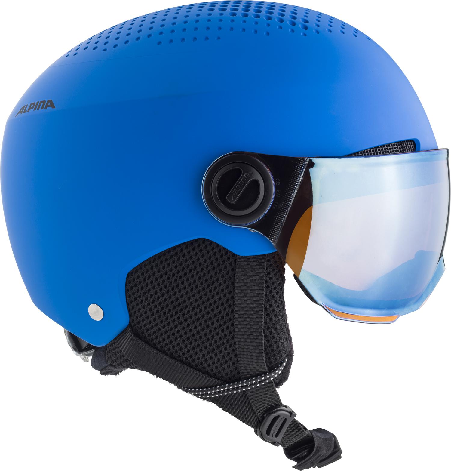 ALPINA Kinder Helm ZUPO VISOR Skihelme ALPINA