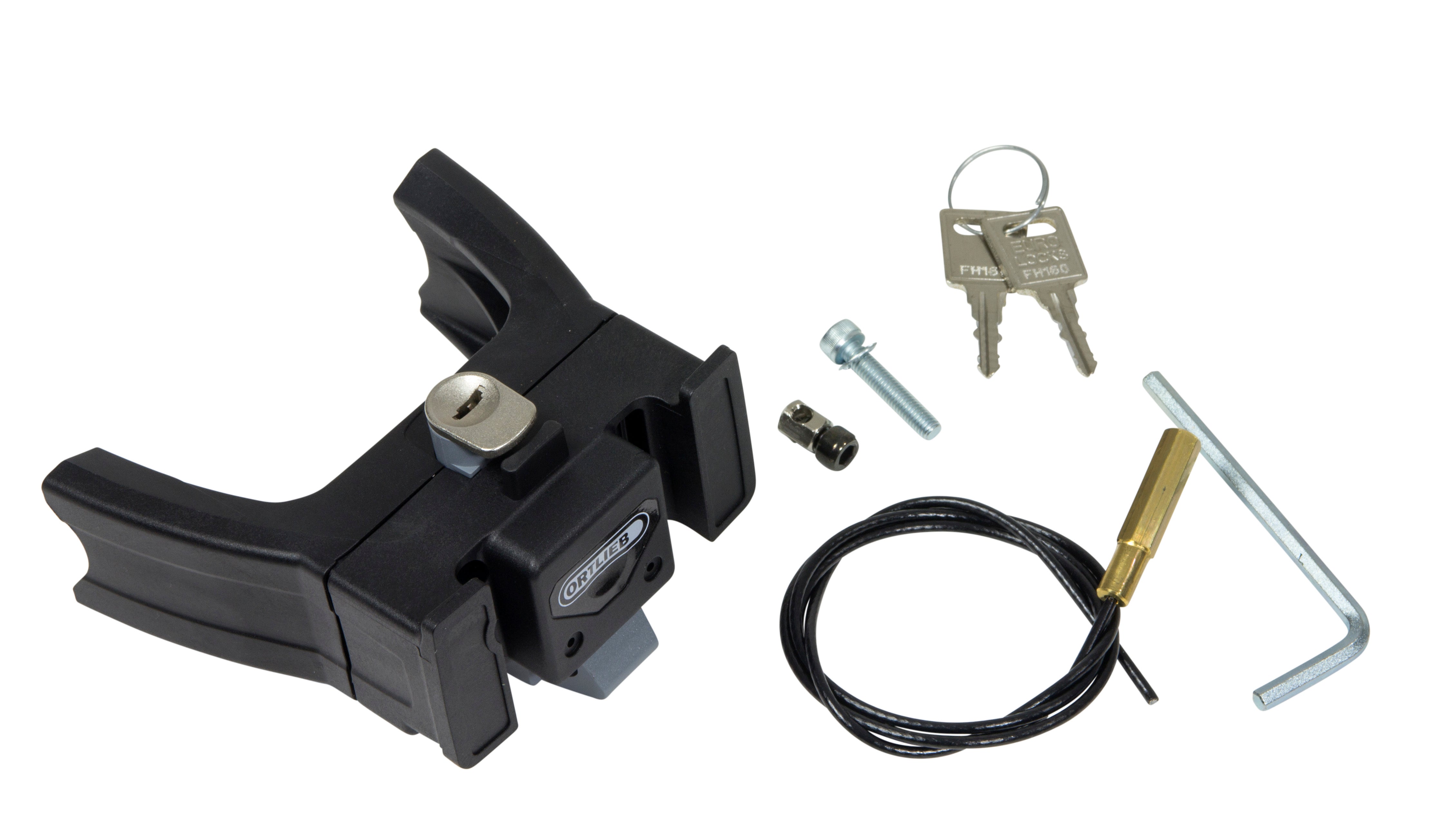 Ortlieb Handlebar Mounting-Set E-Bike w. Lo Fahrradzubehör Ortlieb