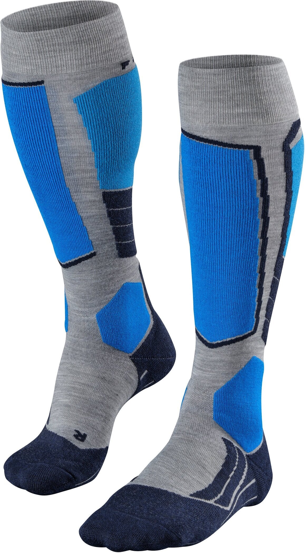 FALKE Herren Skistrümpfe "SK2" Skisocken FALKE 3400 light grey 39-41