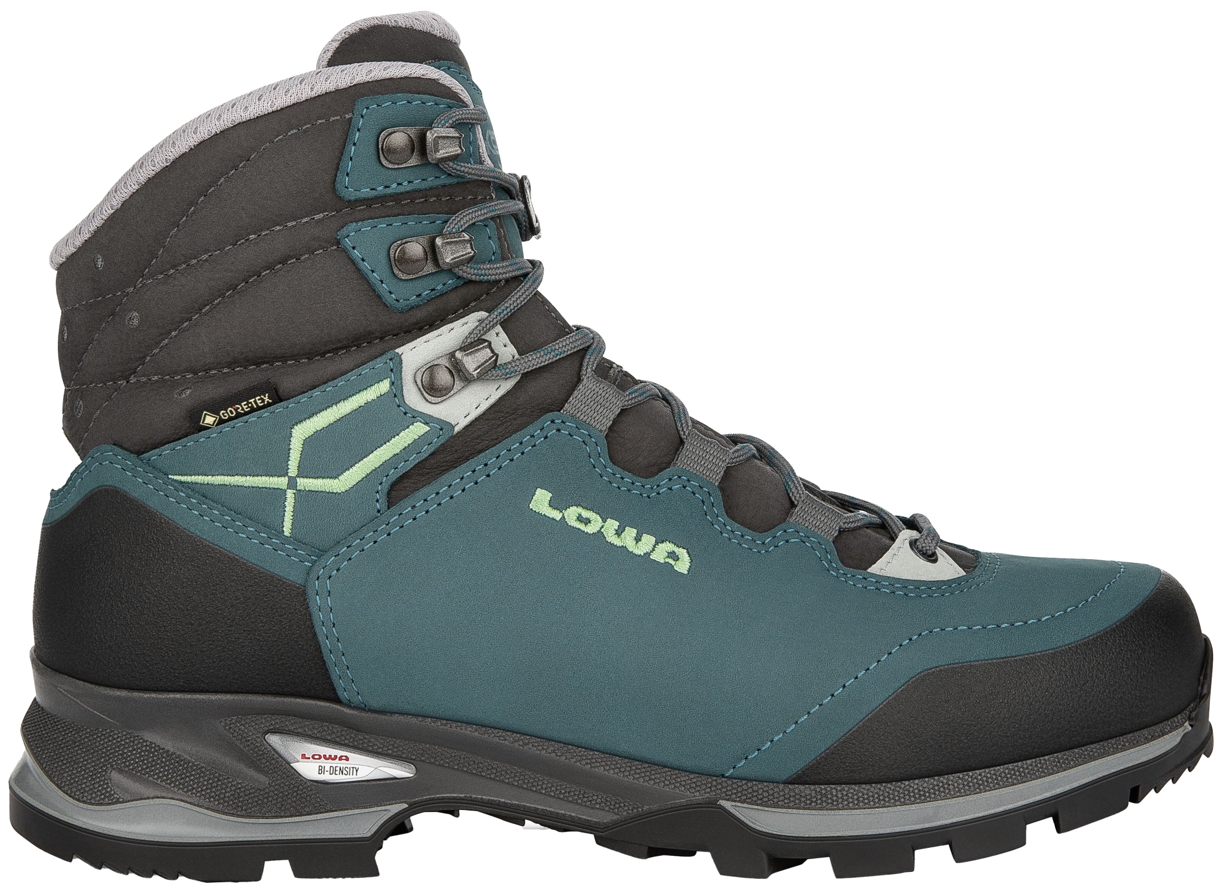 LOWA Damen Trekkingstiefel LADY LIGHT GTX® Trekkingschuhe LOWA 7441 PETROL/MINT 37.5