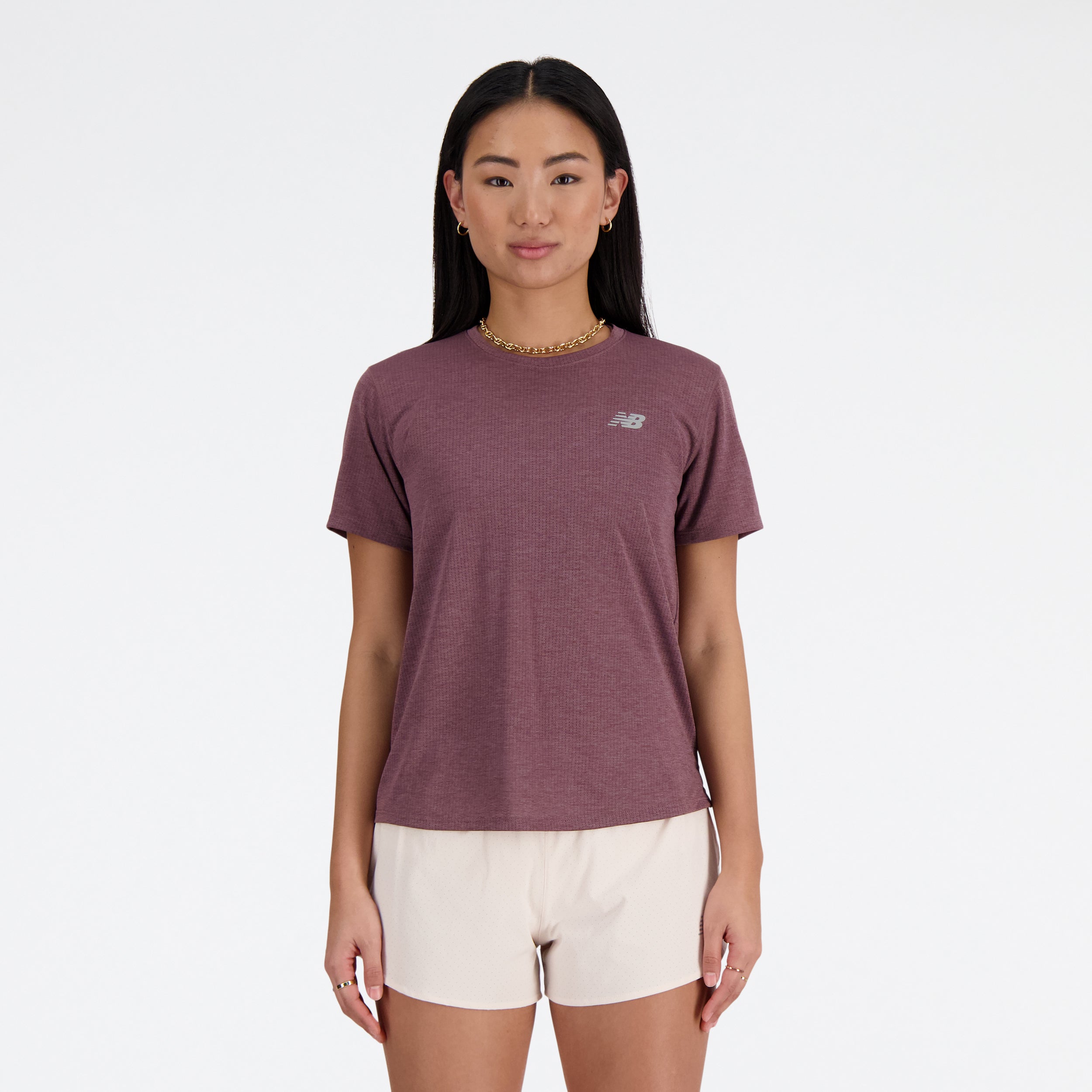 NEW BALANCE Womens Running S/S Top Laufshirts NEW BALANCE