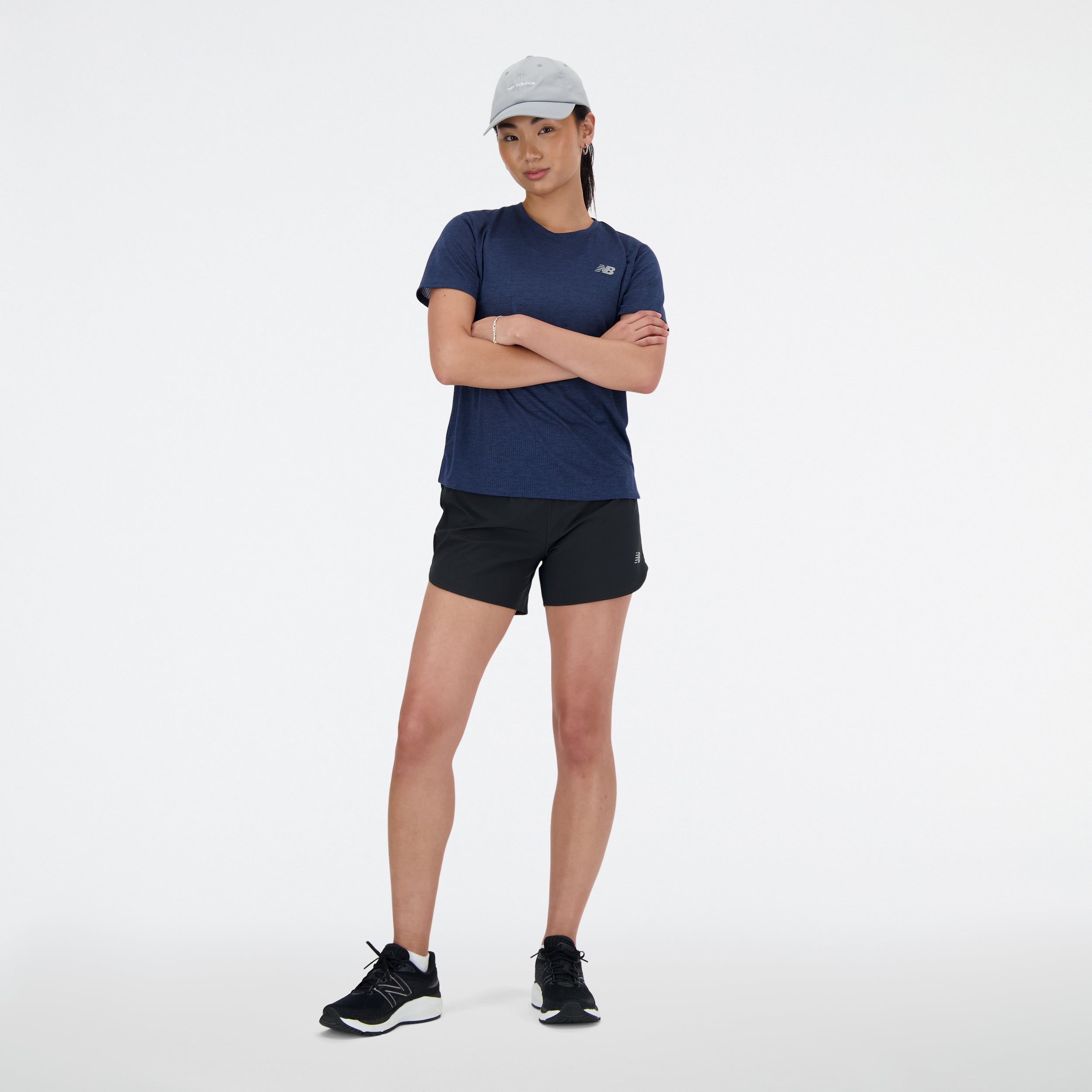 NEW BALANCE Womens Running S/S Top Laufshirts NEW BALANCE NNH XS