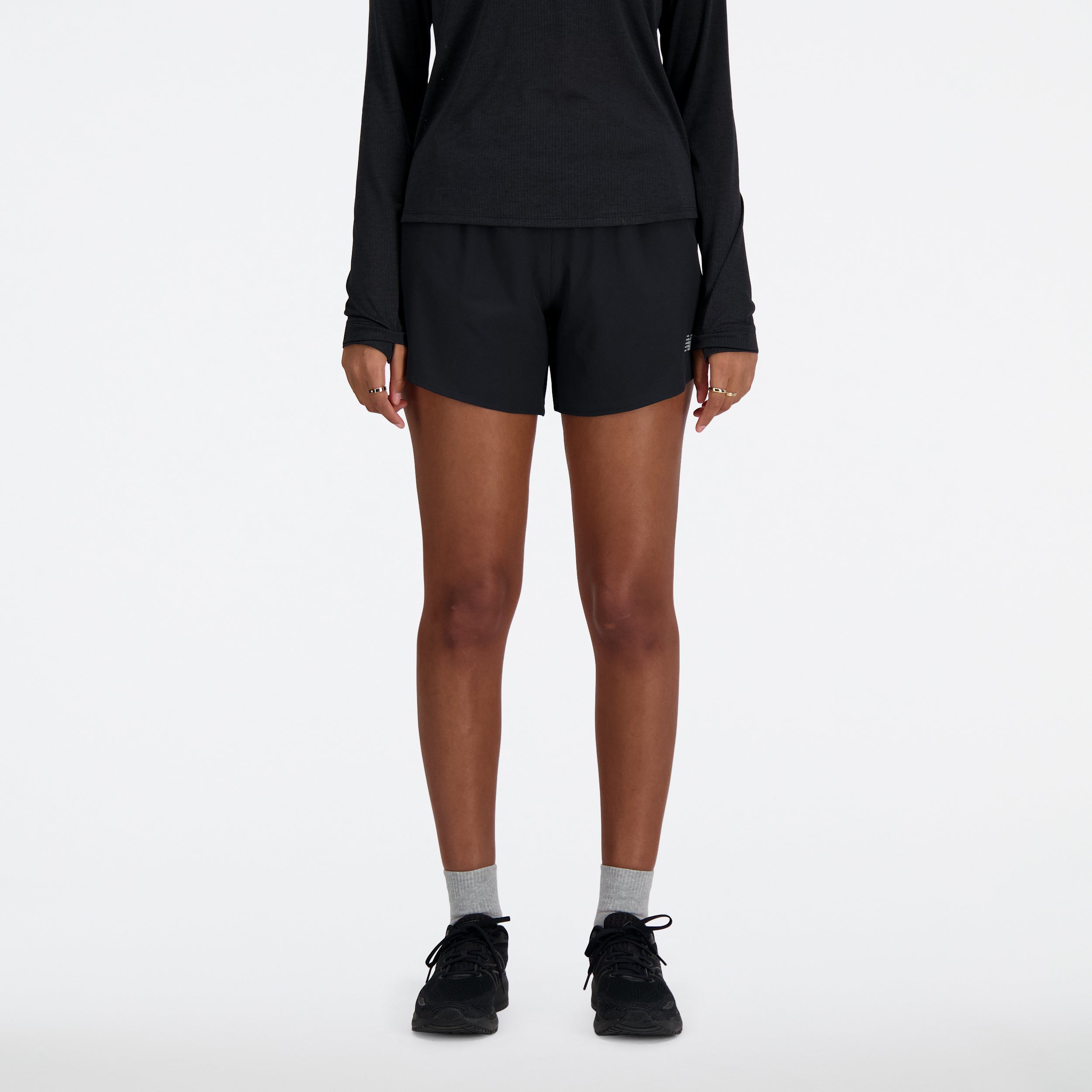 NEW BALANCE Womens Running Short Laufhosen NEW BALANCE BK BK XS