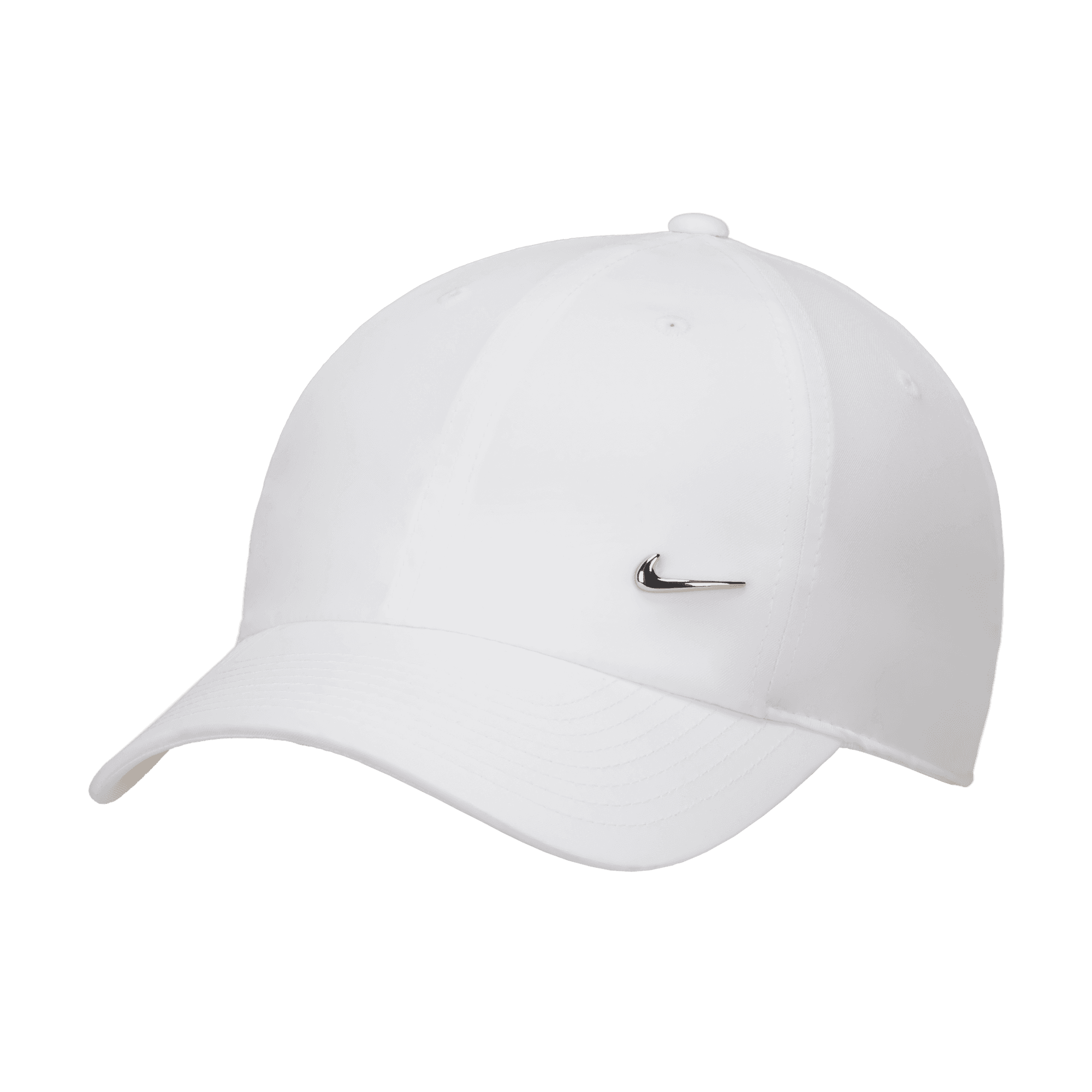 NIKE U NK DF CLUB CAP U CB MTSWSH L Caps NIKE WHITE/METALLIC SILVER S/M