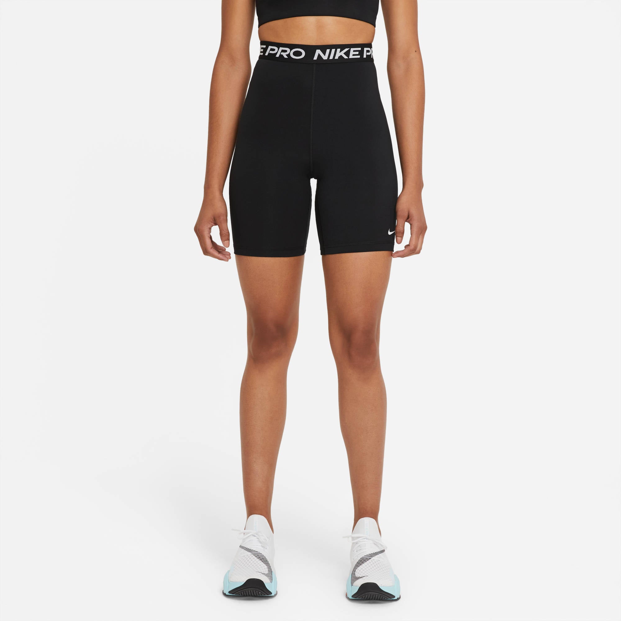 NIKE W NP 365 SHORT 7IN HI RISE Trainingshosen & Jogginghosen NIKE BLACK/WHITE XS