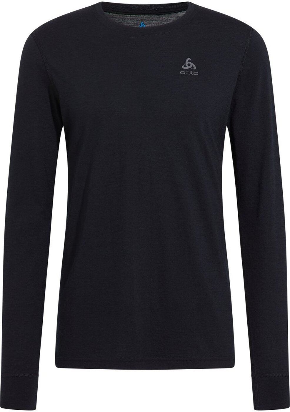 ODLO BL TOP crew neck l/s MERINO 20 Unterhemden ODLO 15000 black S