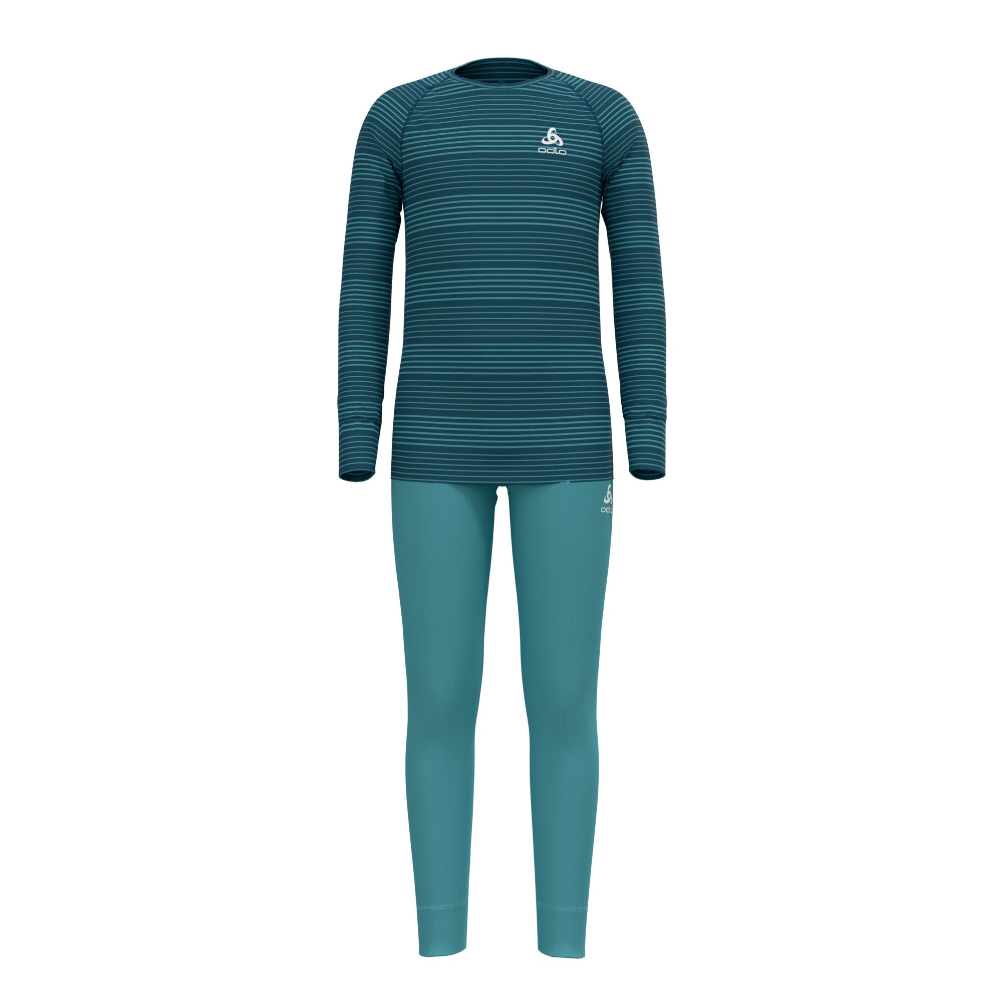 ODLO Set long ACTIVE WARM ECO SET Unterwäsche Sets ODLO 21017 reef waters - blue wing 104