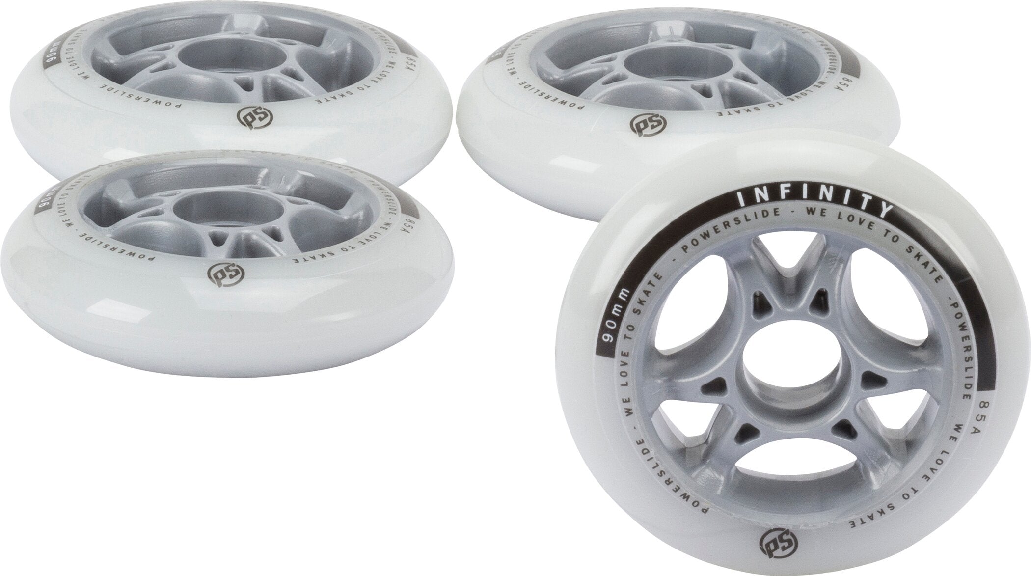 POWERSLIDE Inline-Skates-Rollen-Set»Infinity II 90 mm« Inliner POWERSLIDE - 1