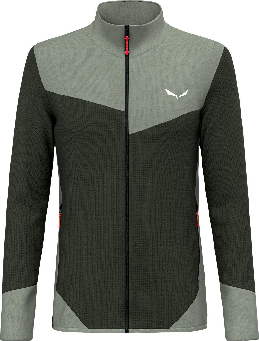 SALEWA PUEZ WAFFLE HYB PL JACKET M Fleecejacken & Pullover SALEWA 5281 dark olive/5130 XXL