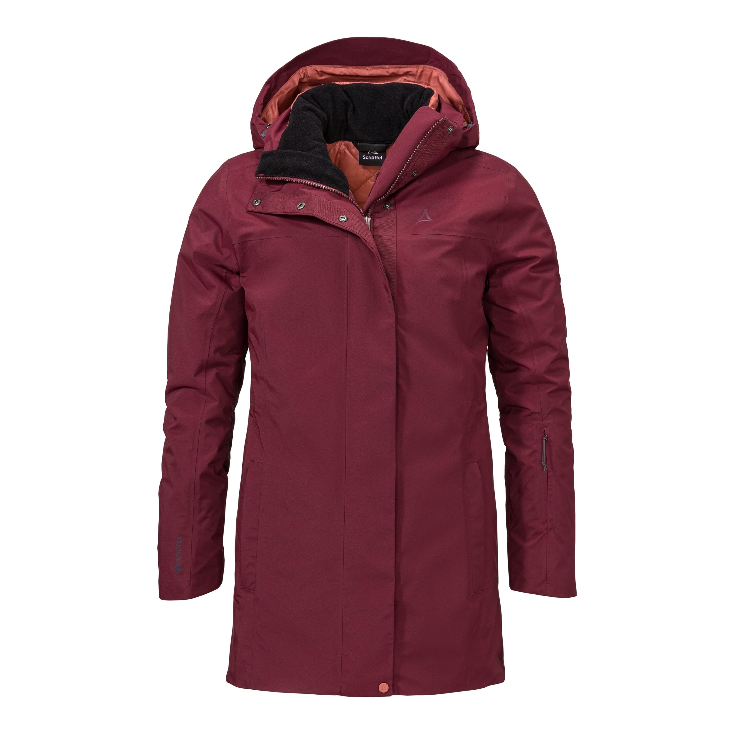 SCHÖFFEL 3in1 Parka Barth L Wanderjacken SCHÖFFEL 2965 dark burgundy 38
