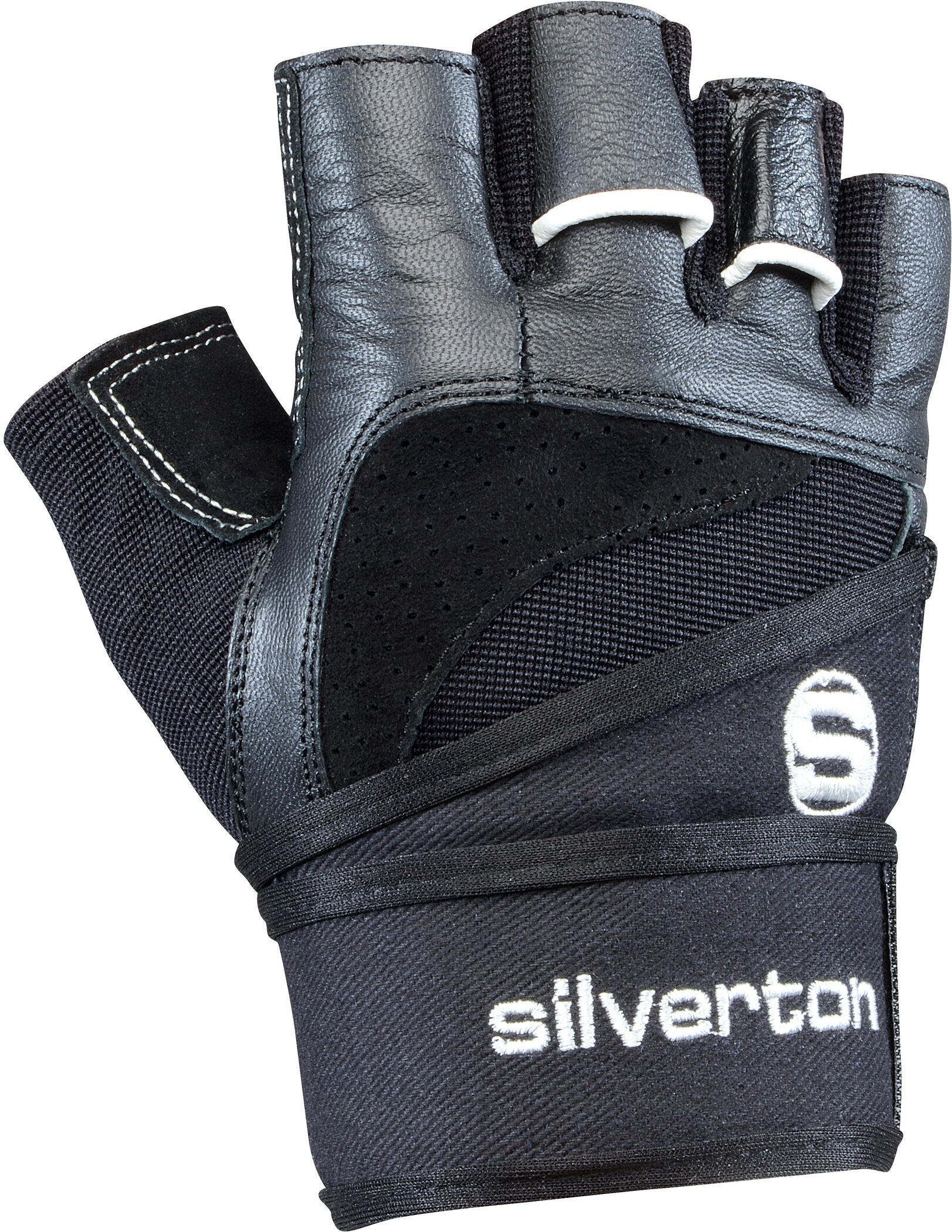 SILVERTON Herren Handschuhe Silverton Handschuhe Power Fitness Kleingeräte & Zubehör SILVERTON SCHWARZ L