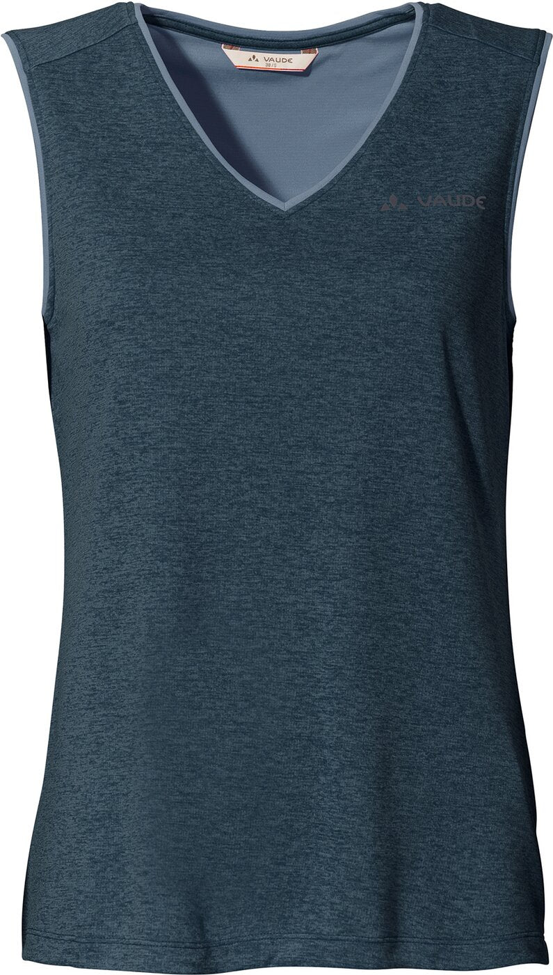 VAUDE Wo Essential Top Wandershirts /-hemden VAUDE dark sea uni 36