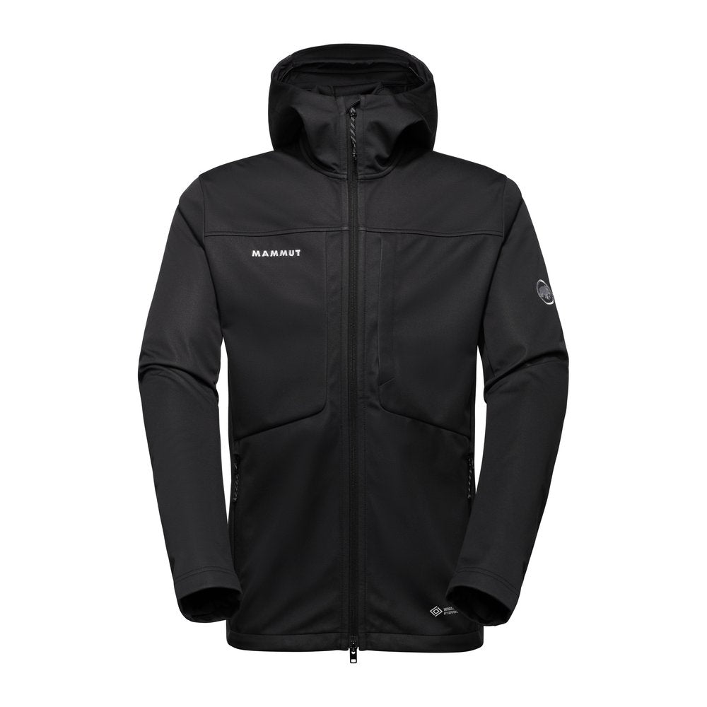 MAMMUT Ultimate VIII SO Hooded Jacket Men Wanderjacken MAMMUT black M