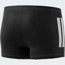 ADIDAS 3S BLD BOXER CBLACK/FTWWHT/CBLACK Badehose ADIDAS