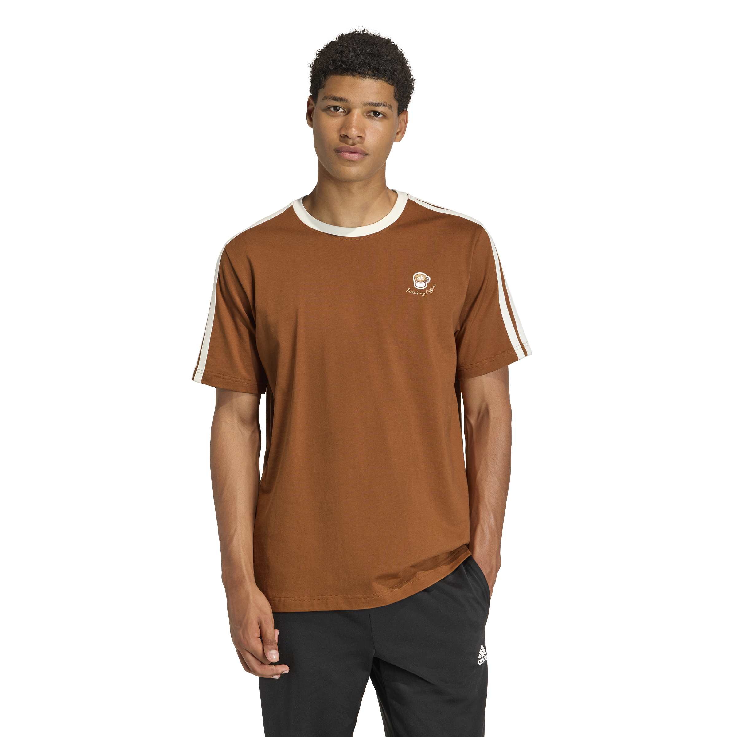 ADIDAS M COFFEE CUP T Freizeitshirts /-hemden ADIDAS