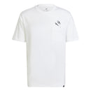 ADIDAS M L SLIDE PKT T Freizeitshirts /-hemden ADIDAS orange/blau/gelb/weiss S