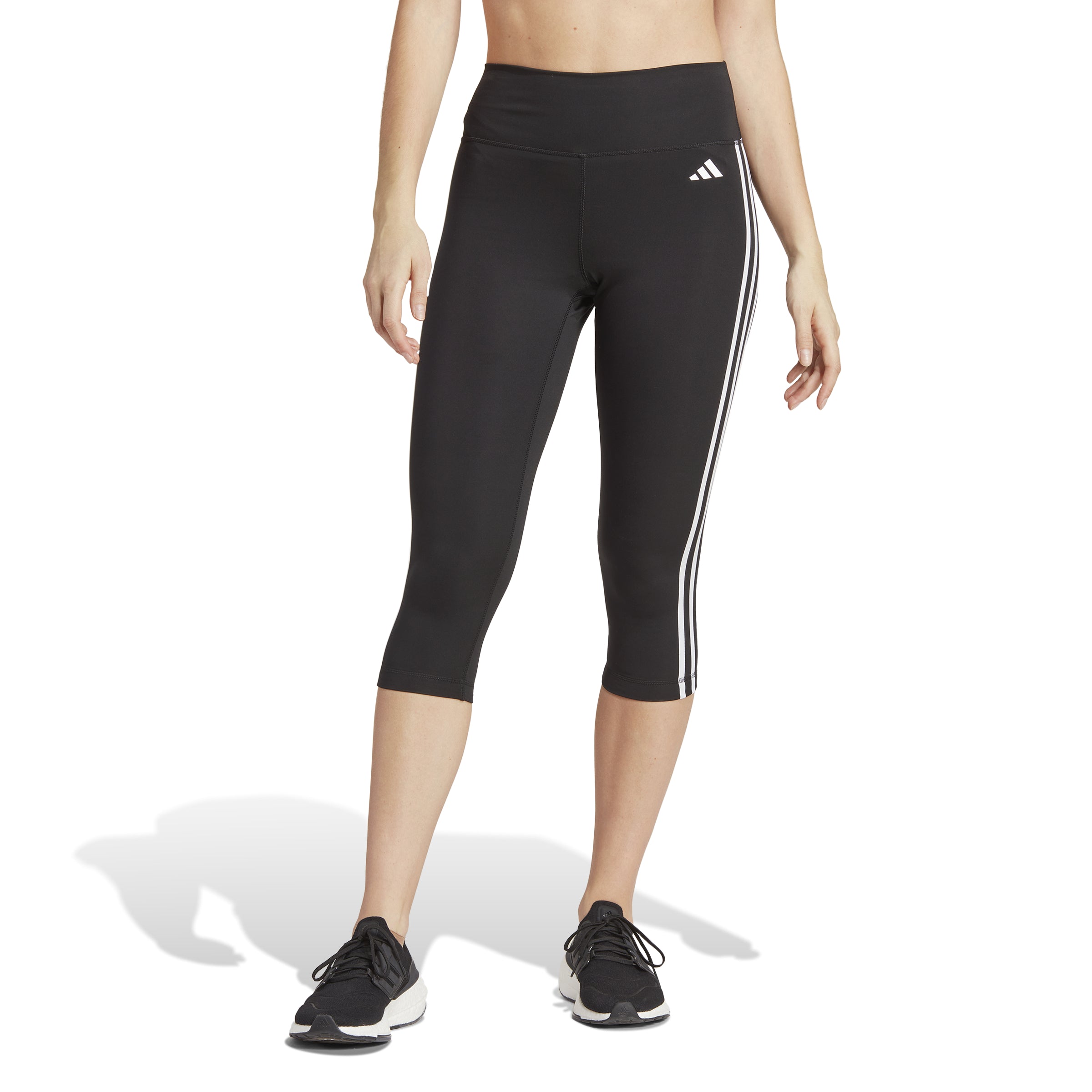 ADIDAS TE 3S 34 TIG Sport - Leggings Damen Trainingshosen & Jogginghosen ADIDAS BLACK XXL