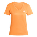 ADIDAS WE MIN V NK TEE Trainingsshirts ADIDAS Black XS