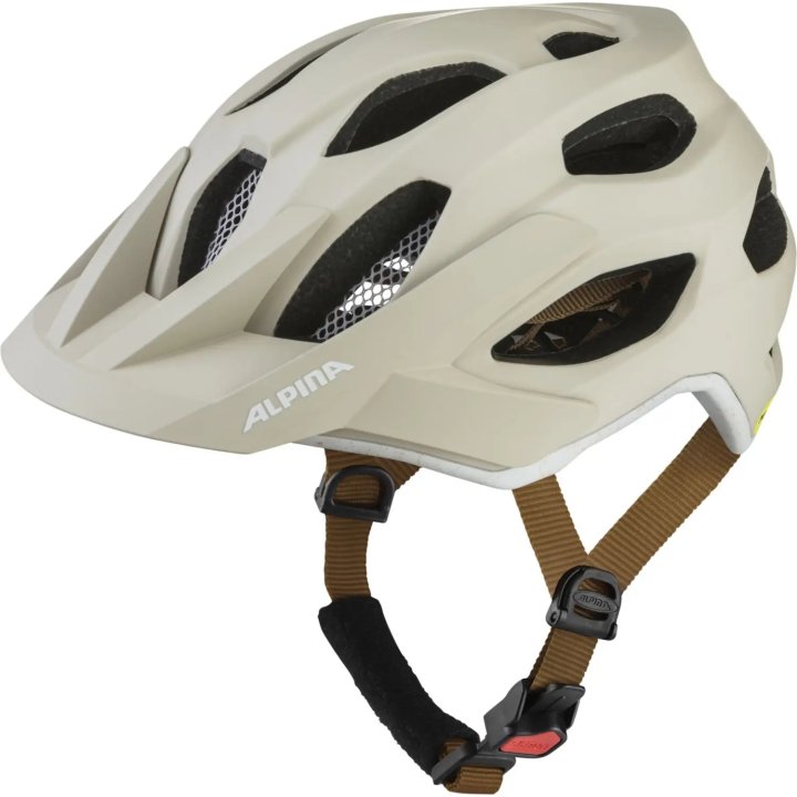 ALPINA APAX MIPS Fahrradhelme & Schoner ALPINA sand white matt 52