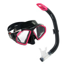 AQUALUNG HAWKEYE COMBO Schnorchel AQUALUNG 0102 BLACK PINK L