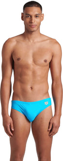 ARENA SANTAMARIAS R Badehose ARENA BLUE RIVER-FLUO ORANGE-SOFT GREEN 4