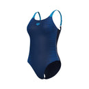 ARENA W ARENA SIDE PLACEMENT SWIMSUIT U BACK B Badeanzug ARENA NAVY-BLACK MULTI 36