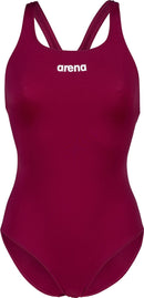 ARENA WOMEN'S TEAM SWIMSUIT SWIM PRO SOLI Badeanzug ARENA RED FANDANGO-WHITE 36