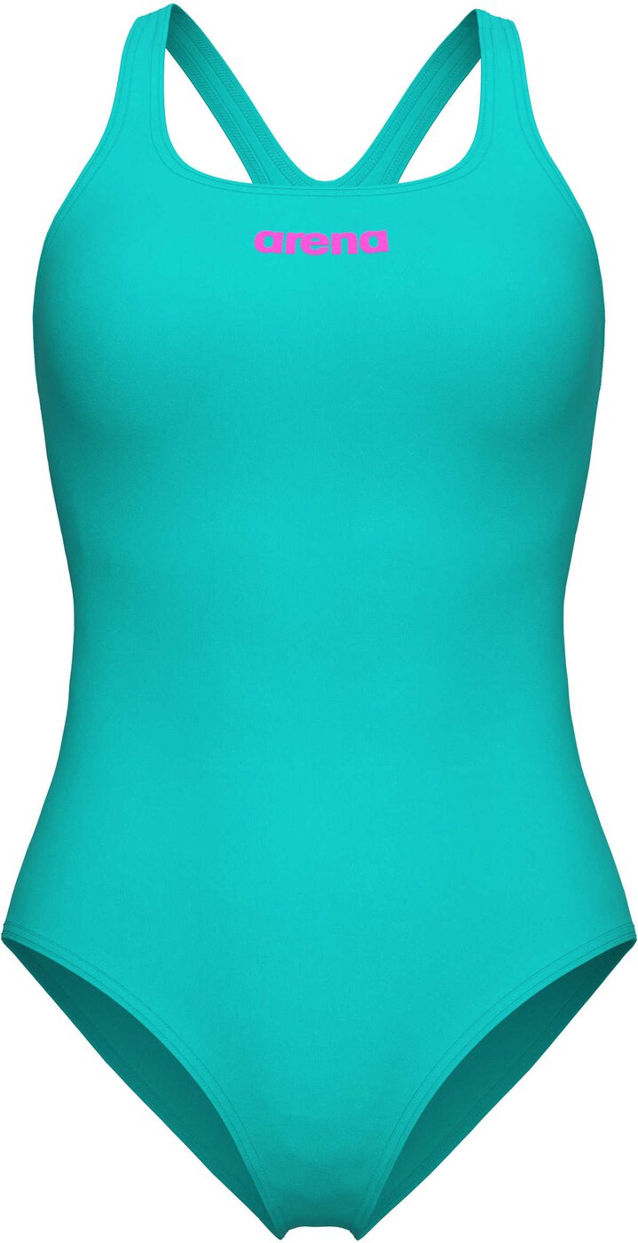 ARENA WOMEN'S TEAM SWIMSUIT SWIM PRO SOLI Badeanzug ARENA WATER-SHOCKING PINK 36