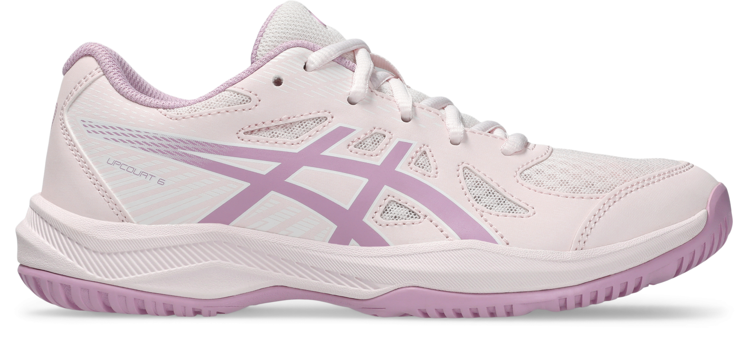 ASICS UPCOURT 6 GS Hallensportschuhe ASICS WATERSHED ROSE/SUN CORAL 32.5