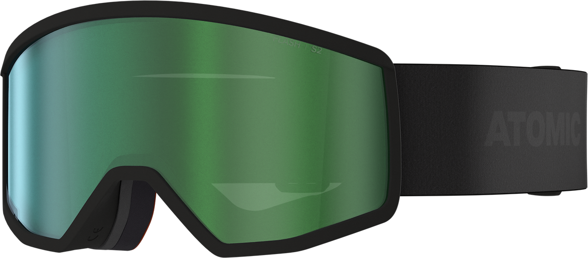 ATOMIC FOUR JR XS FLASH BLACK Skibrillen ATOMIC Black/ -