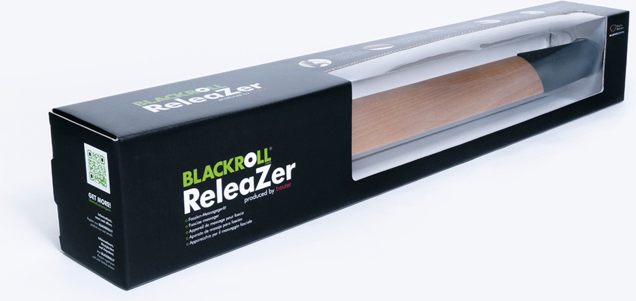 BLACKROLL BLACKROLL(R) RELEAZER - brown - incl. DVD infinity teel Gymnastik & Yoga BLACKROLL