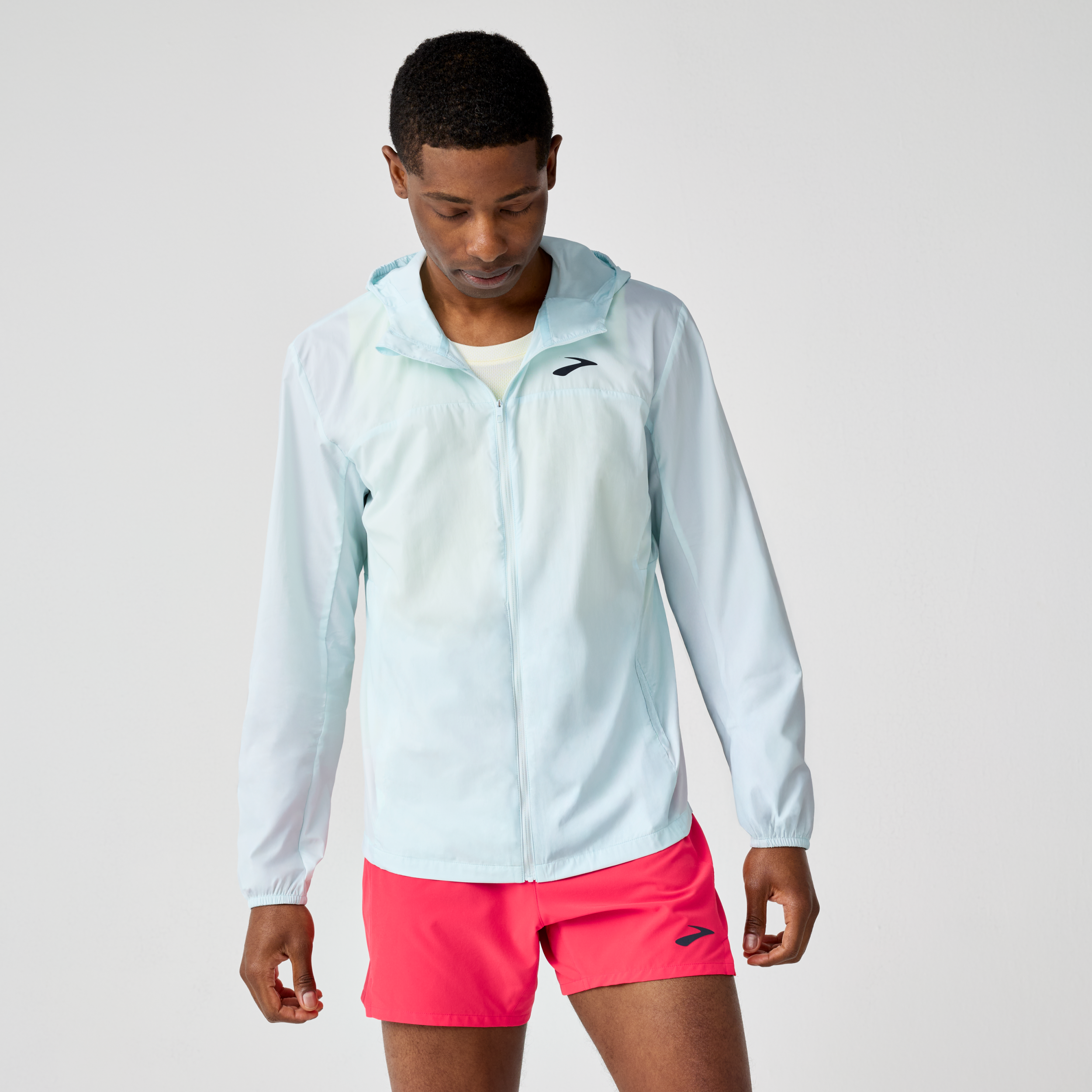 BROOKS Canopy Packable Jacket Laufjacken BROOKS Stride Blue S