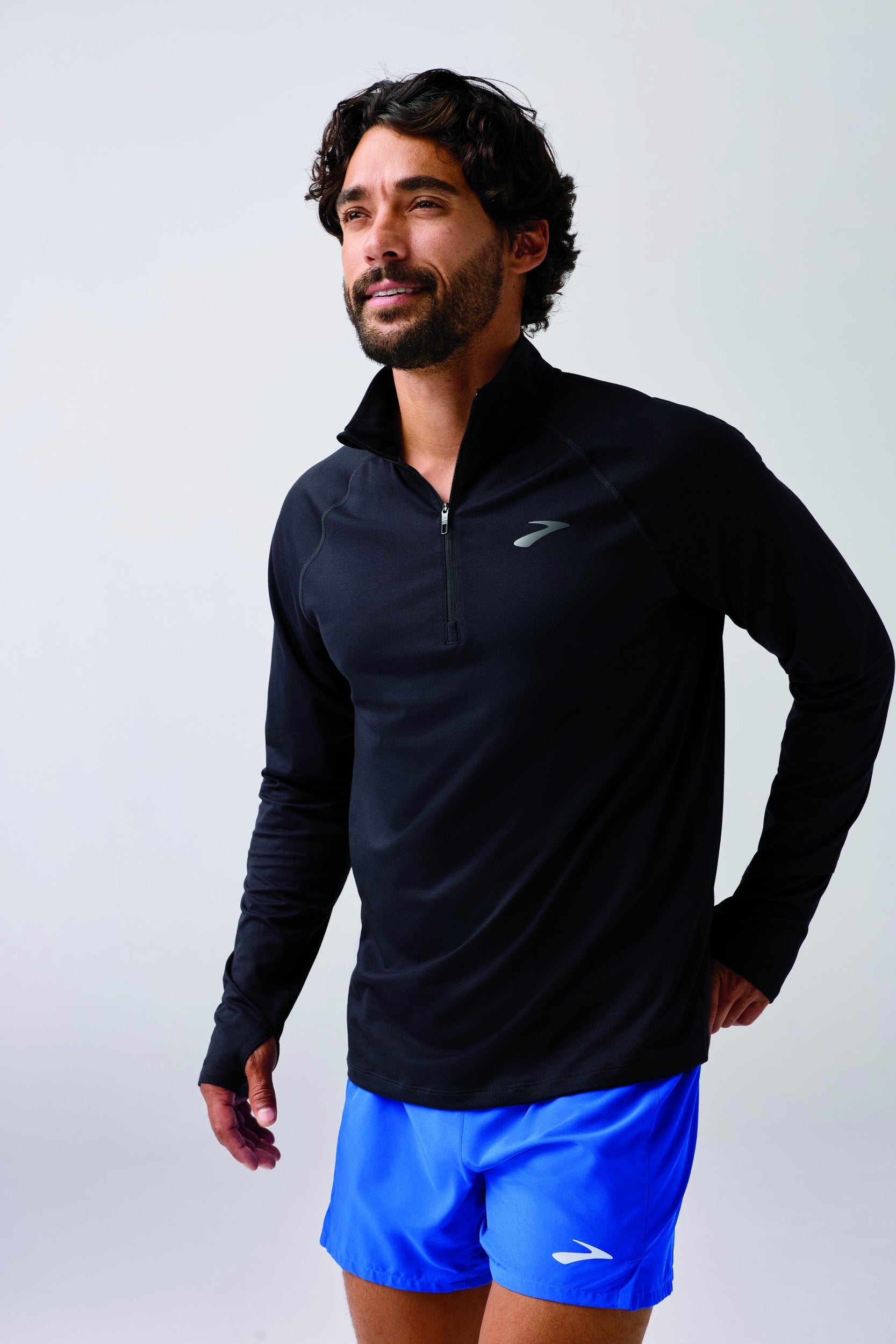 BROOKS Dash 1/4 Zip 3.0 BROOKS Black S