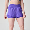 BROOKS Dash 2-in-1 Short Laufhosen BROOKS Violet XS