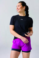 BROOKS High Point Short Sleeve 2.0 Laufshirts BROOKS Black S