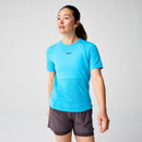 BROOKS High Point Short Sleeve 2.0 Laufshirts BROOKS Blazing Blue/Atomic Blue XS