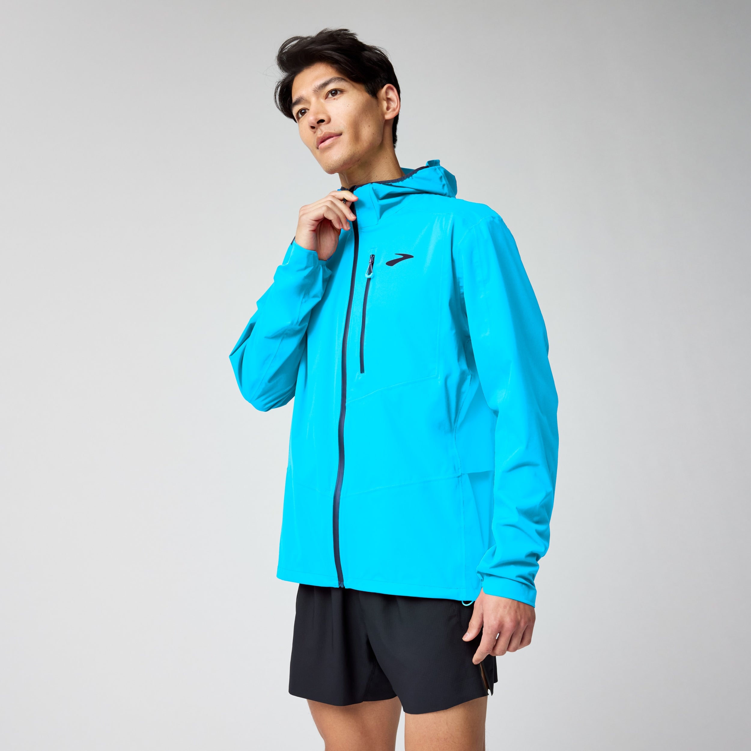 BROOKS High Point Waterproof Jacket 2 BROOKS Atomic Blue S