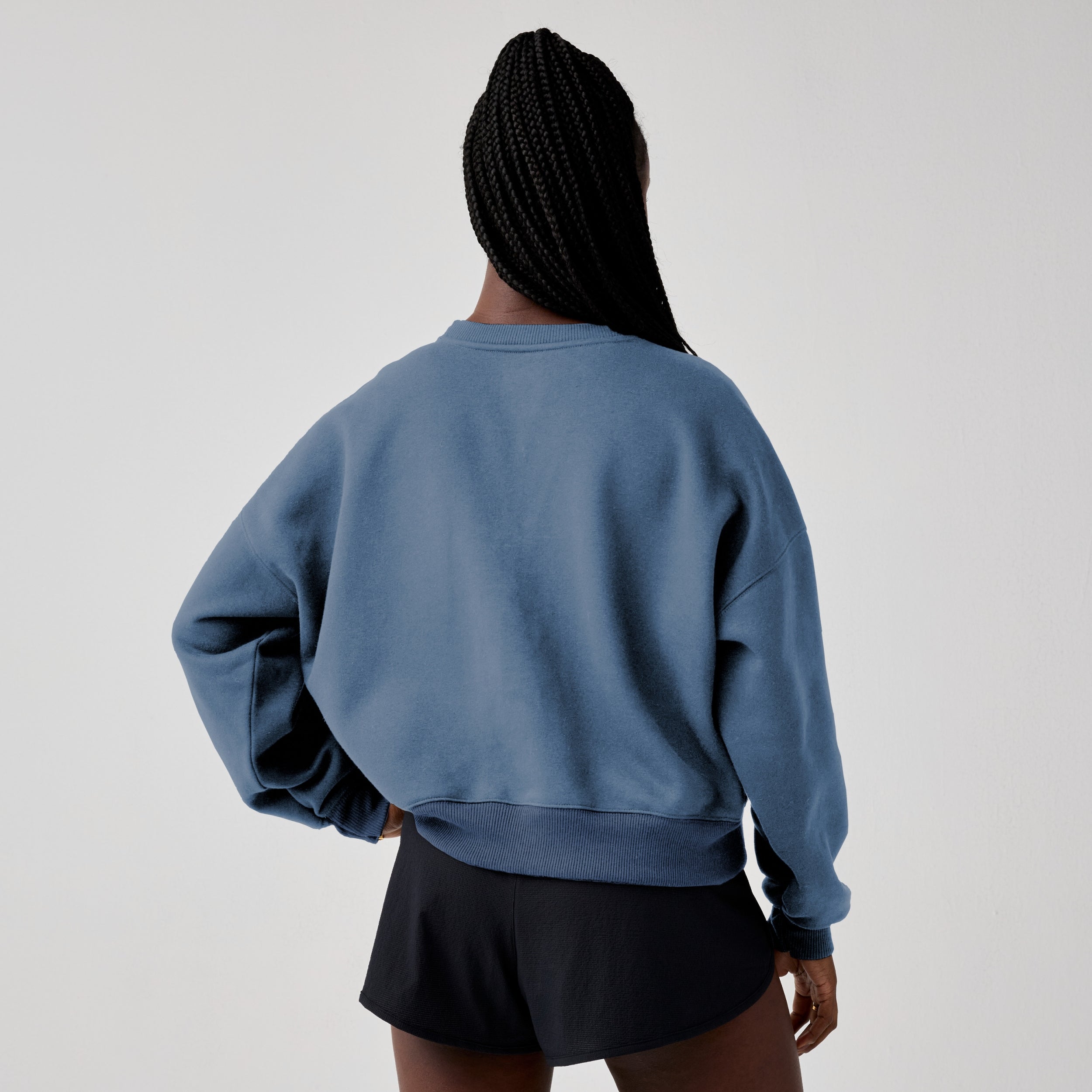 BROOKS Movement Cropped Sweatshirt Laufshirts BROOKS