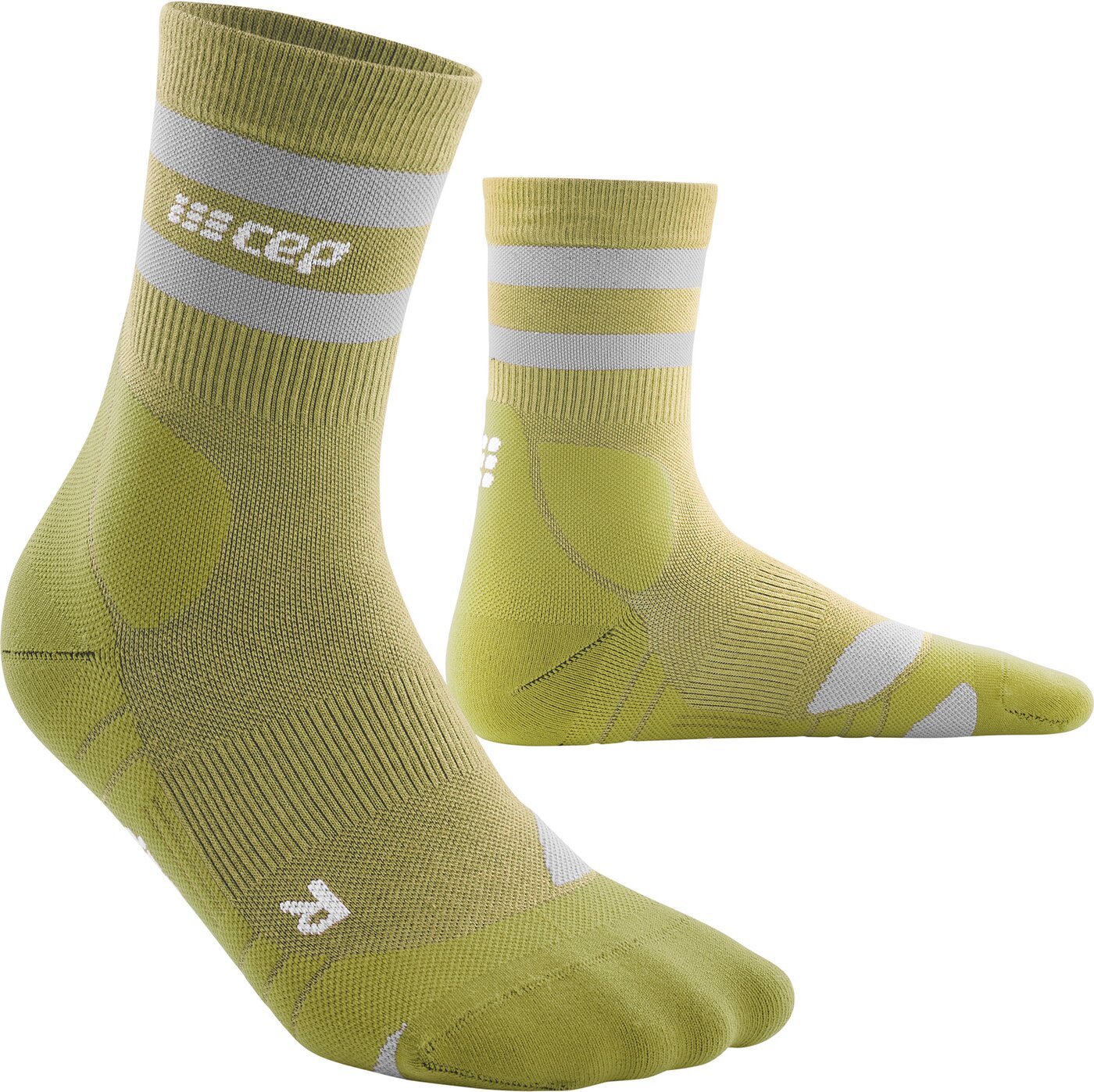CEP CEP hiking 80??'s socks, mid cut, Wandersocken Herren Wandersocken CEP olive/grey III