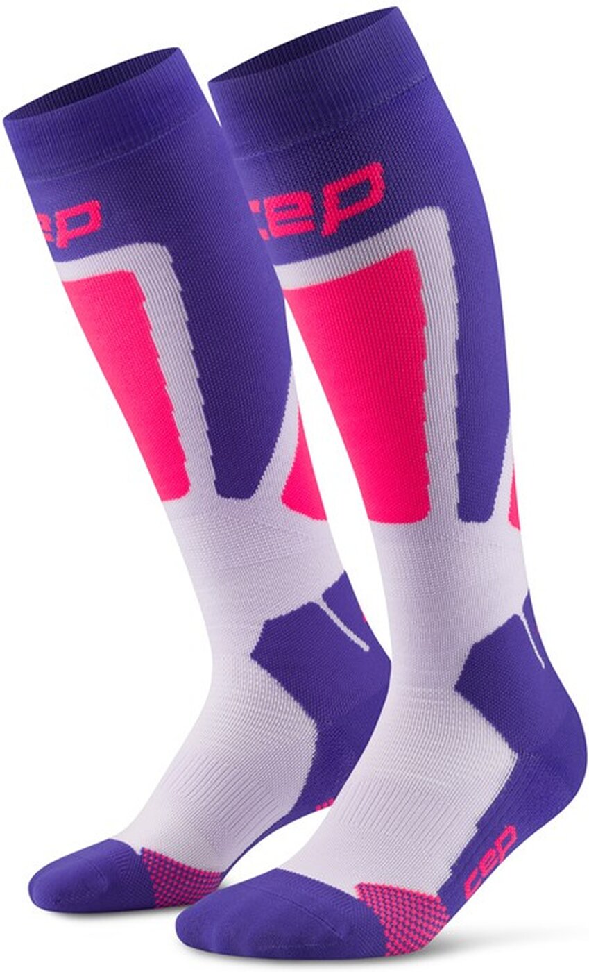 CEP CEP ski thermo socks, tall, 4.0, women Skisocken CEP purple pink II