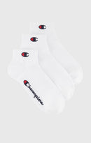 CHAMPION 3pk Quarter Socks Socken CHAMPION WW001 WHT/WHT/WHT.NS 35-38