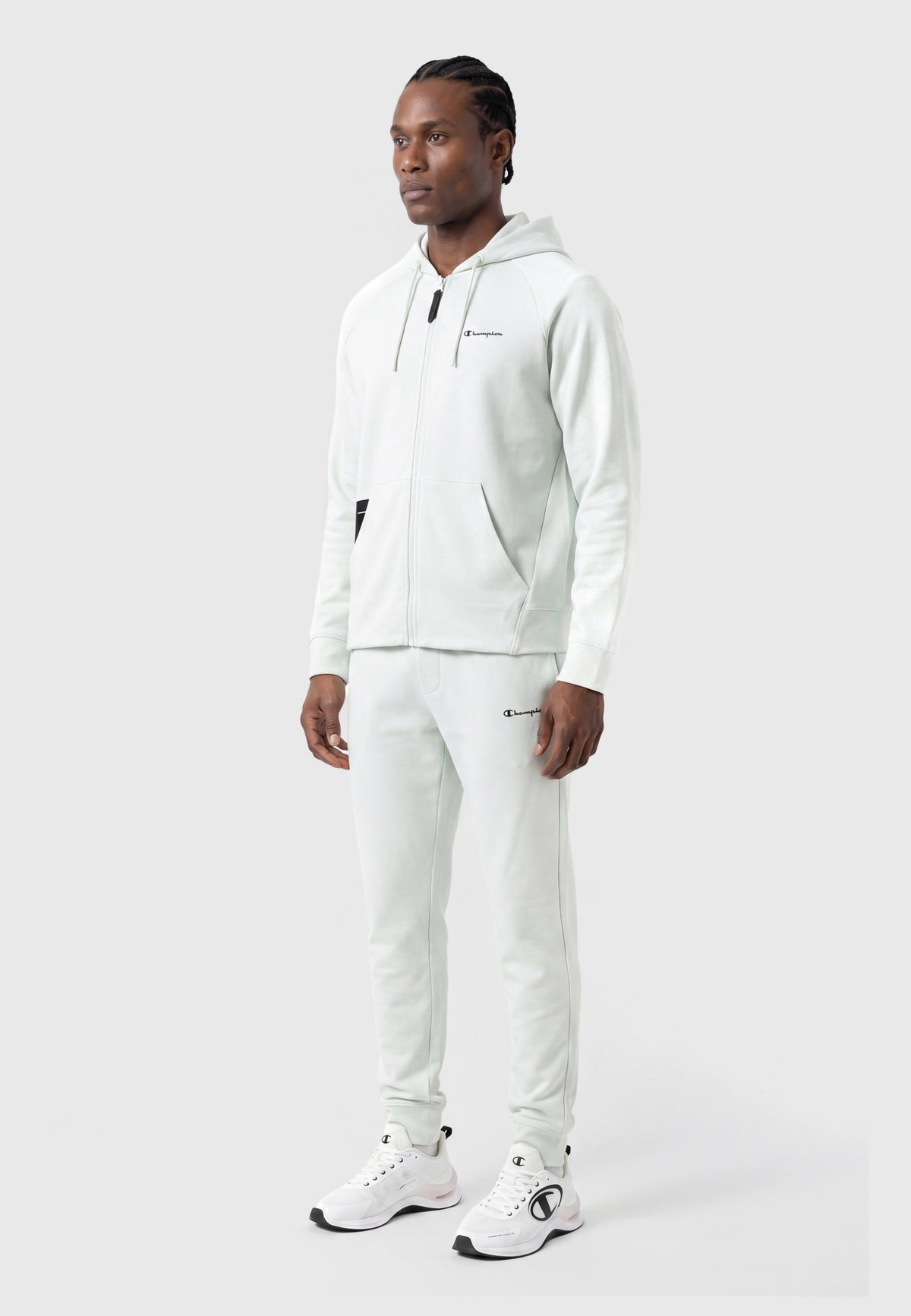 CHAMPION Hooded Full Zip Sweatshirt Fußballoberteile CHAMPION