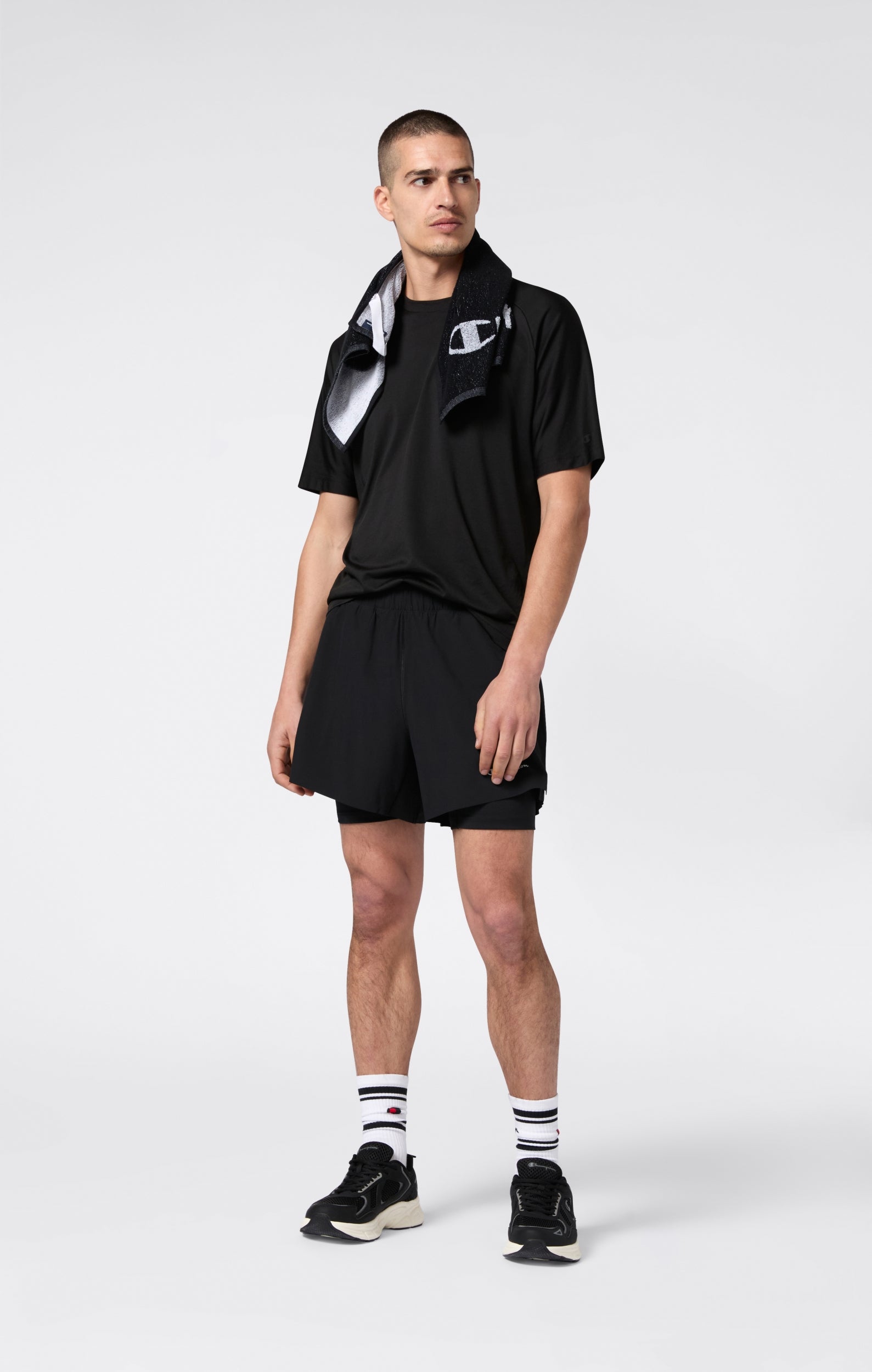 CHAMPION SS Tee Freizeitshirts /-hemden CHAMPION NBK/OPF S