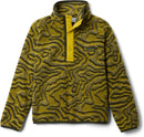 COLUMBIA Helvetia II Printed Half Snap Fleec Chalk COLUMBIA Mossy Green, Mossy Green, Greenscape XS