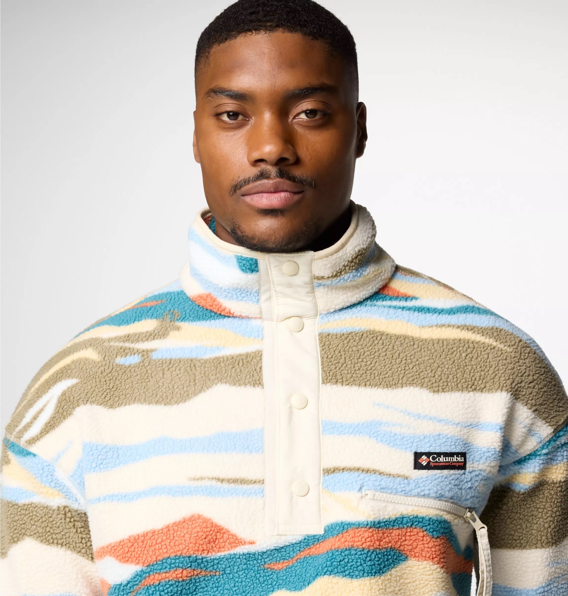 COLUMBIA Helvetia II Printed Half Snap Fleec Fleecejacken & Pullover COLUMBIA