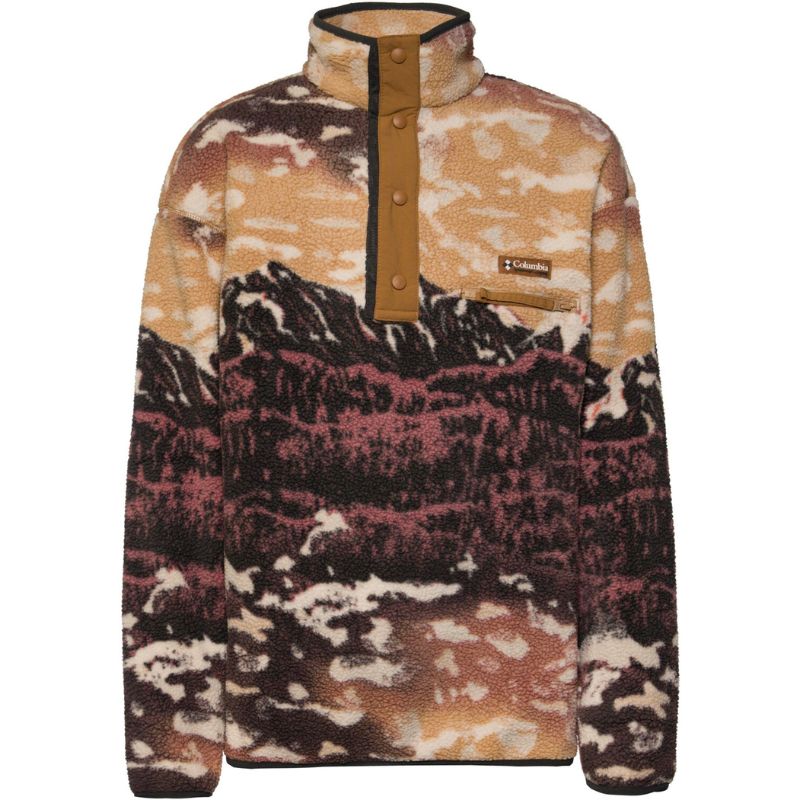 COLUMBIA Helvetia II Printed Half Snap Fleec Fleecejacken & Pullover COLUMBIA Buffalo S