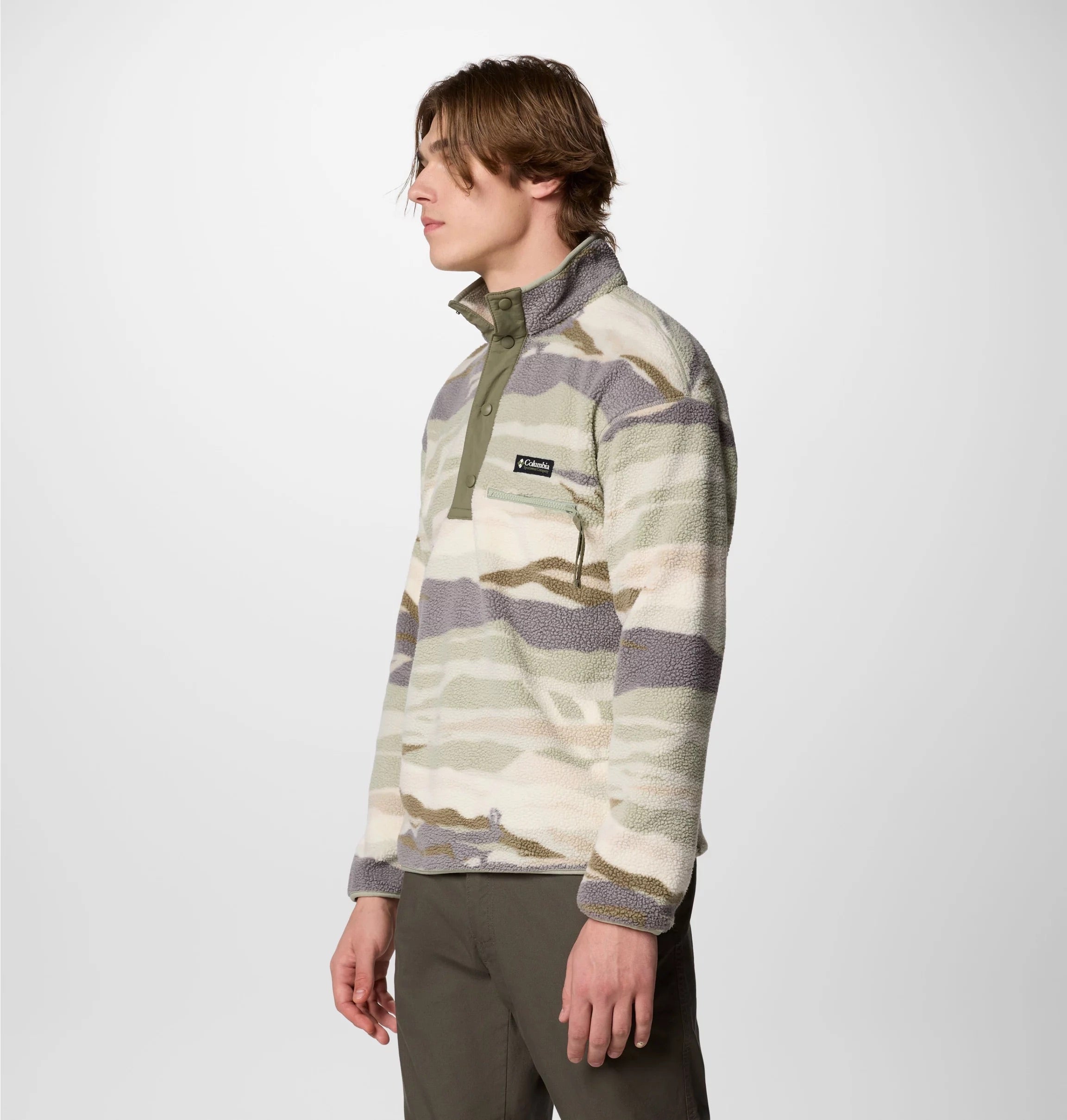 COLUMBIA Helvetia II Printed Half Snap Fleec Fleecejacken & Pullover COLUMBIA